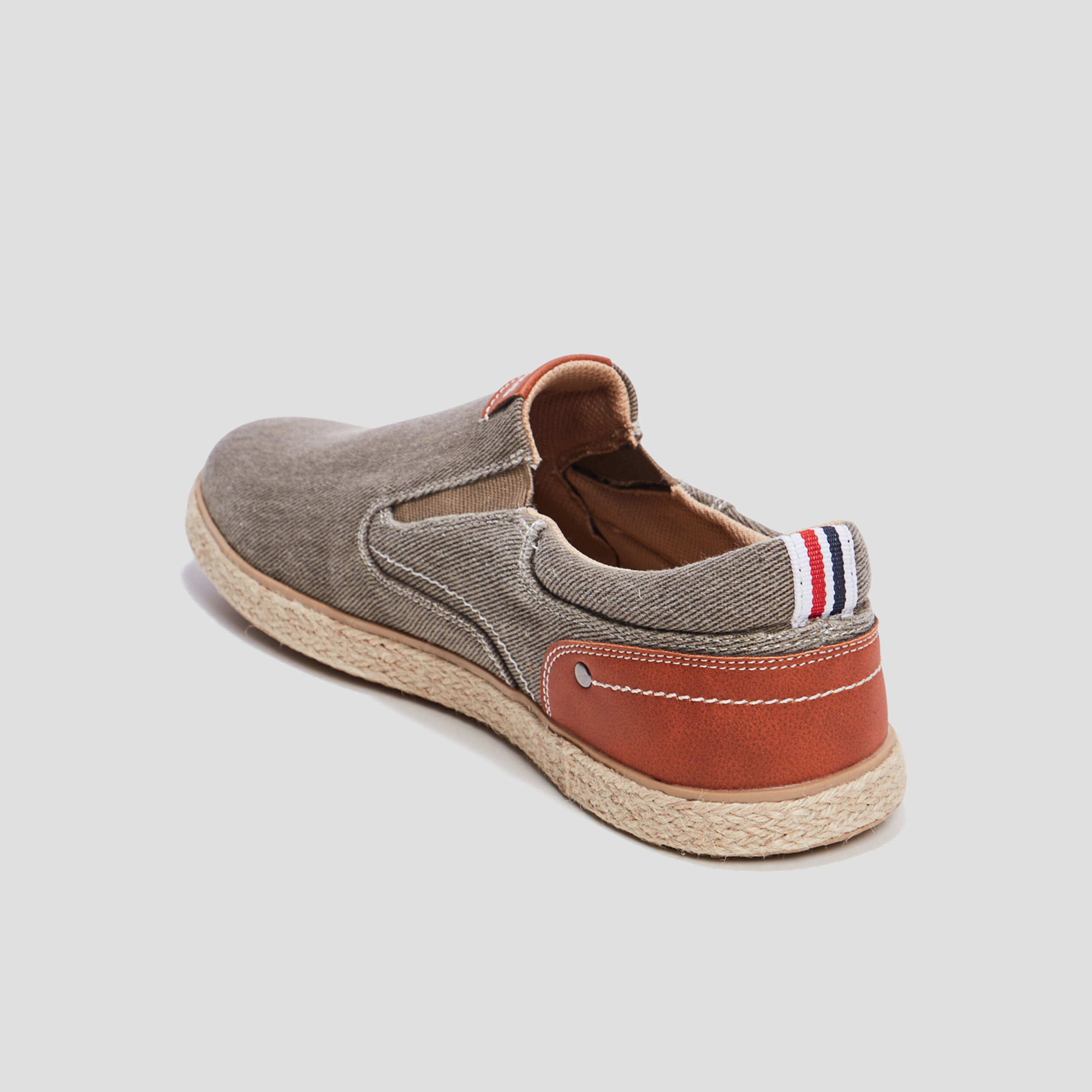 Loafers emboîtants Creeks vert kaki homme | La Halle