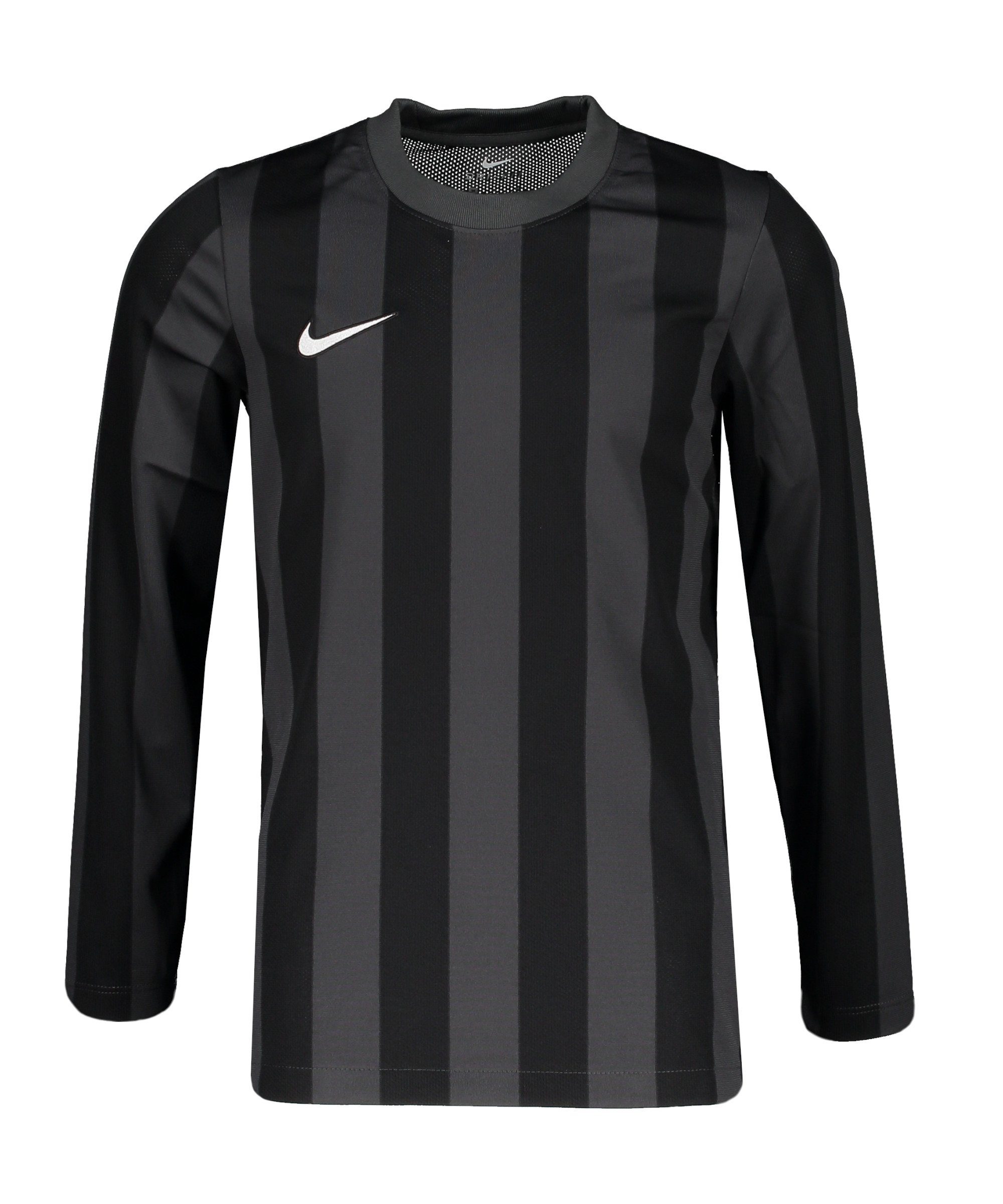 Nike Fußballtrikot Division IV Striped Trikot langarm Kids