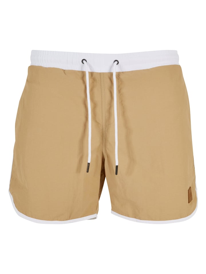 Urban Classics Urban Classics Badeshorts in white/unionbeige günstig kaufen
