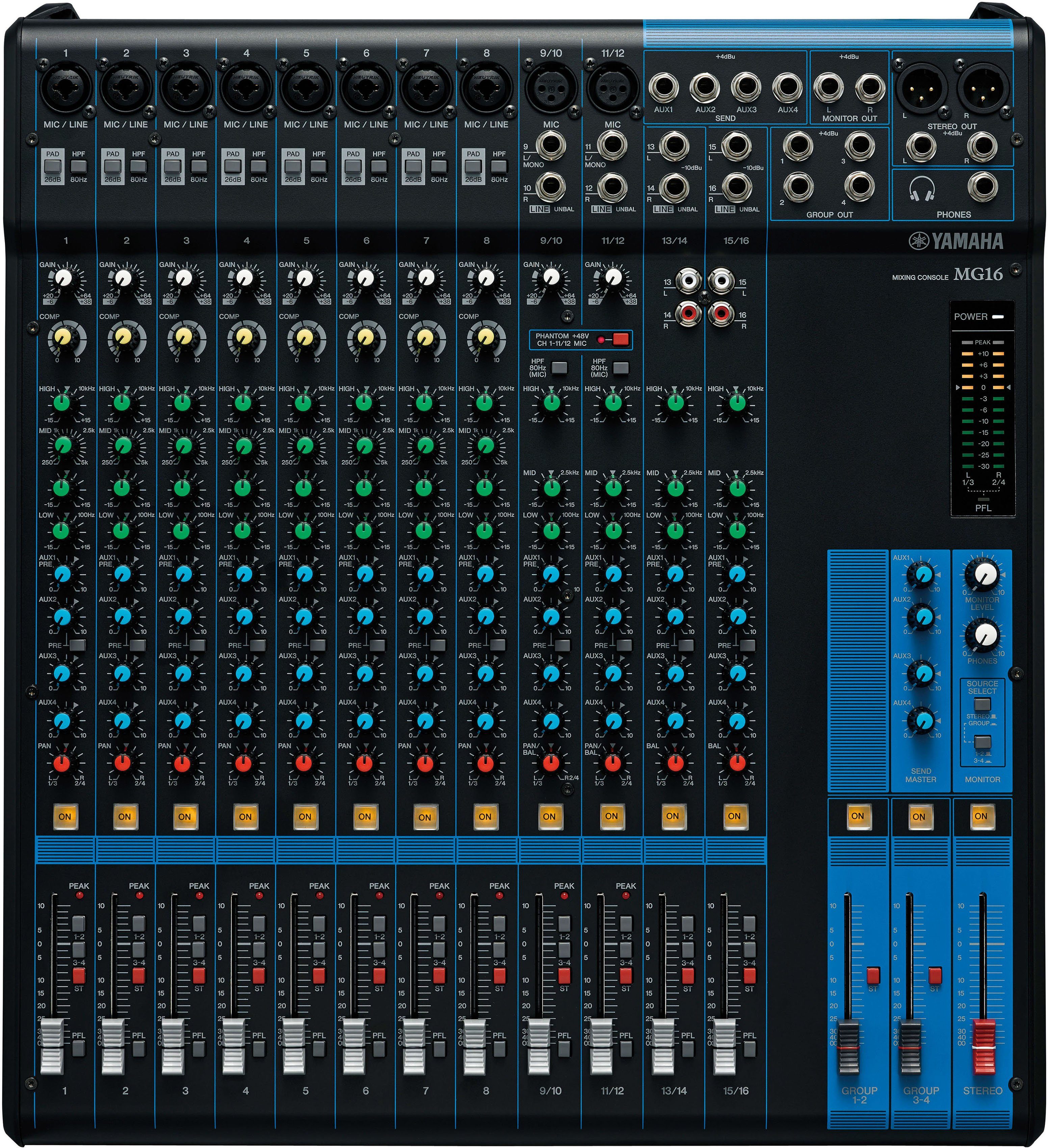 Yamaha Mischpult Mixing Console MG16