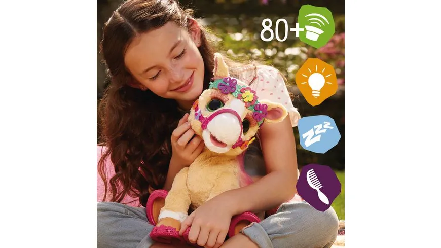 Hasbro - FurReal Friends - furReal Cinnamon, mein stylisches Pony