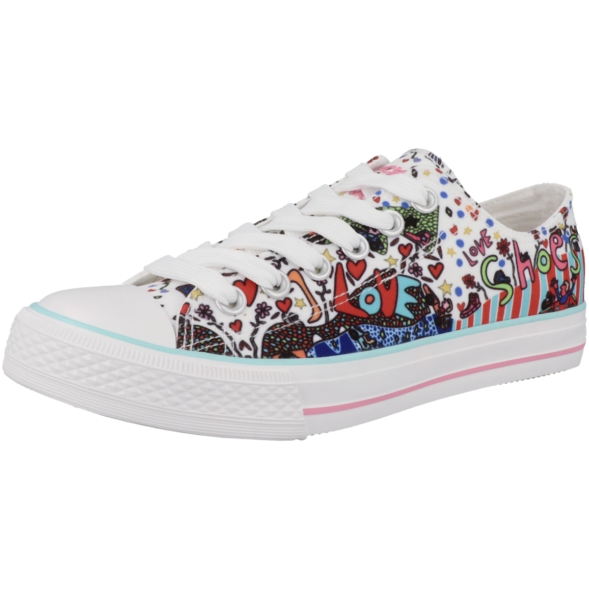 Dockers by Gerli 36UR201 X-Art Limited Edition Sneaker low weiss