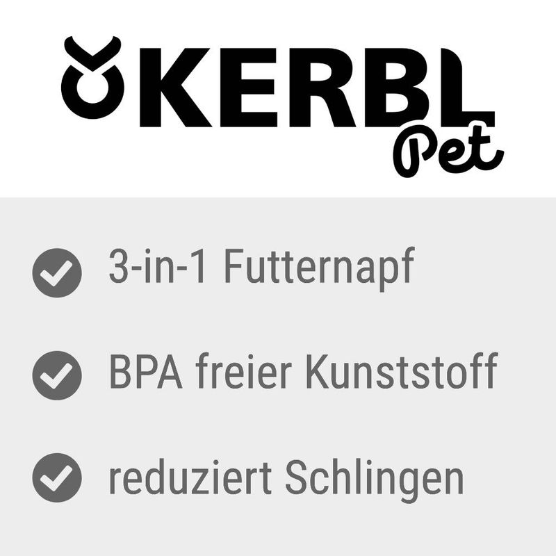 Kerbl Pet Multifeeder 3-in-1 Set zu TOP-Preisen