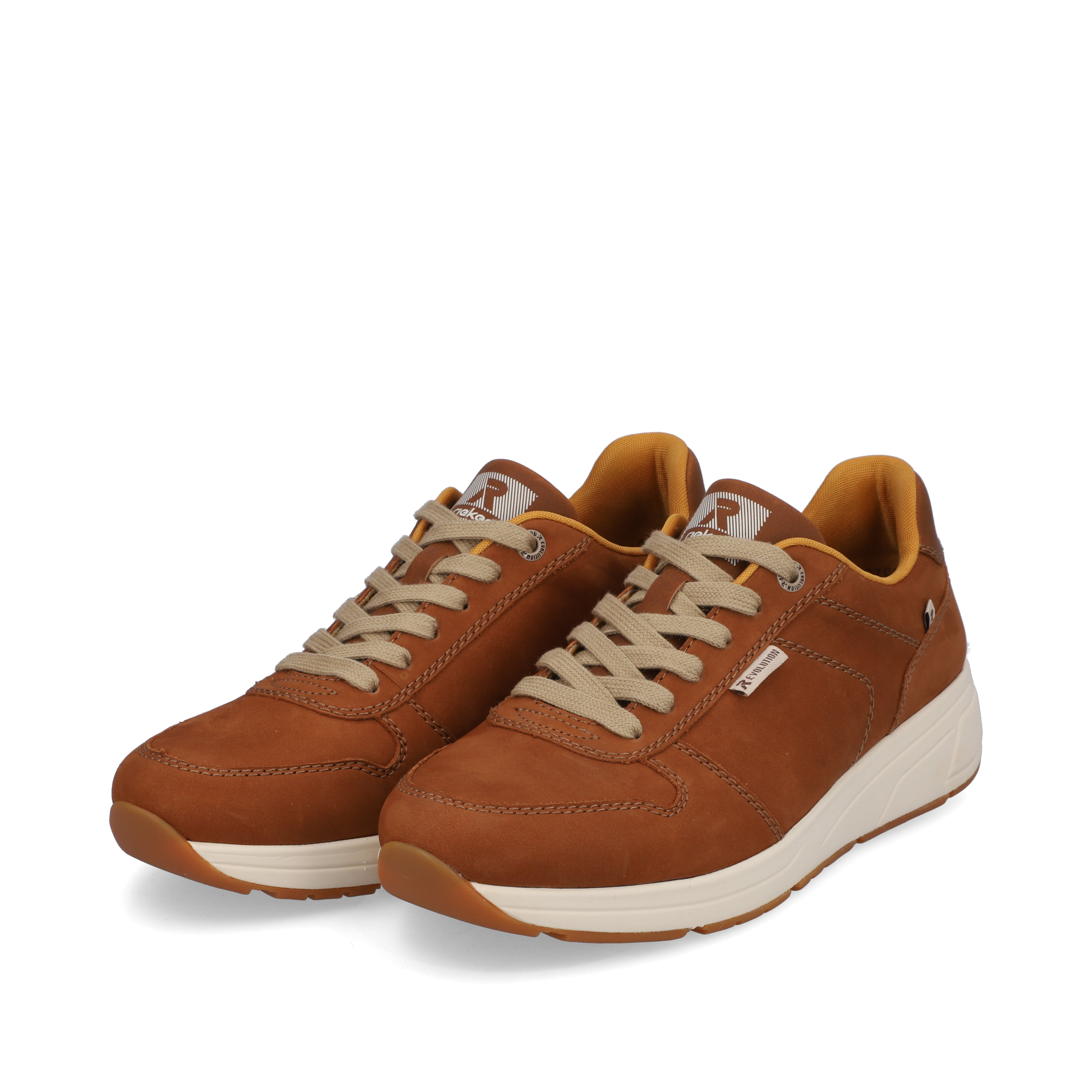 Rieker Herren Sneaker Low caramel brown