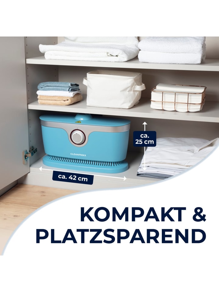 CLEANmaxx CLEANmaxx Bügler Hellblau für Hemden & Blusen   Bügler-Aufsatz für Hosen günstig kaufen onesize