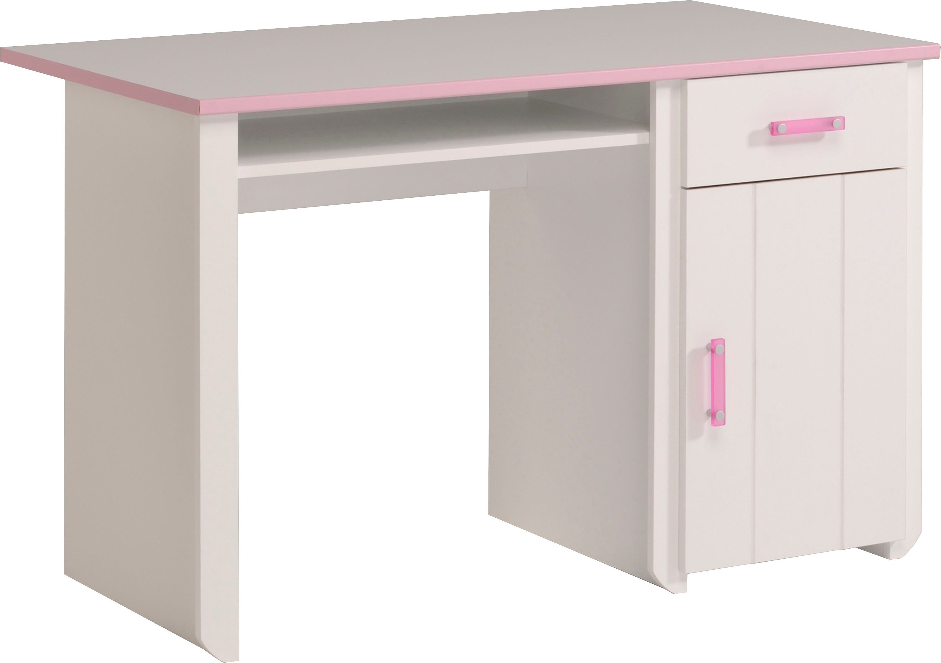 Parisot Jugendzimmer-Set Biotiful, (3-St., Bett, Nachttisch, Schreibtisch)