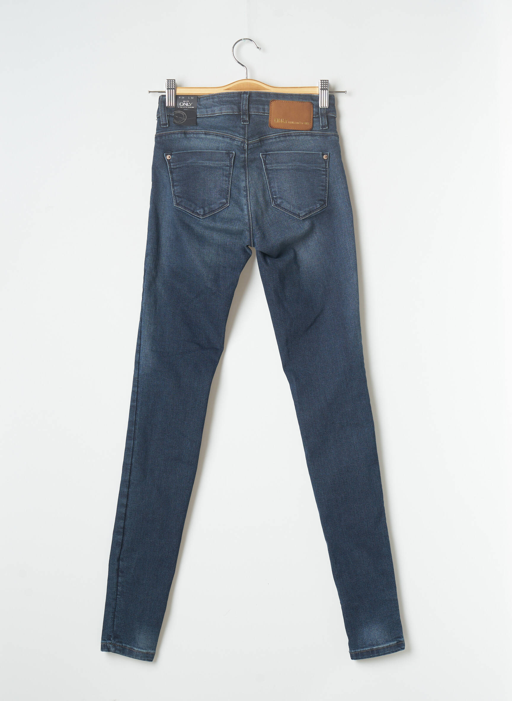 Only Jeans Skinny Femme couleur bleu