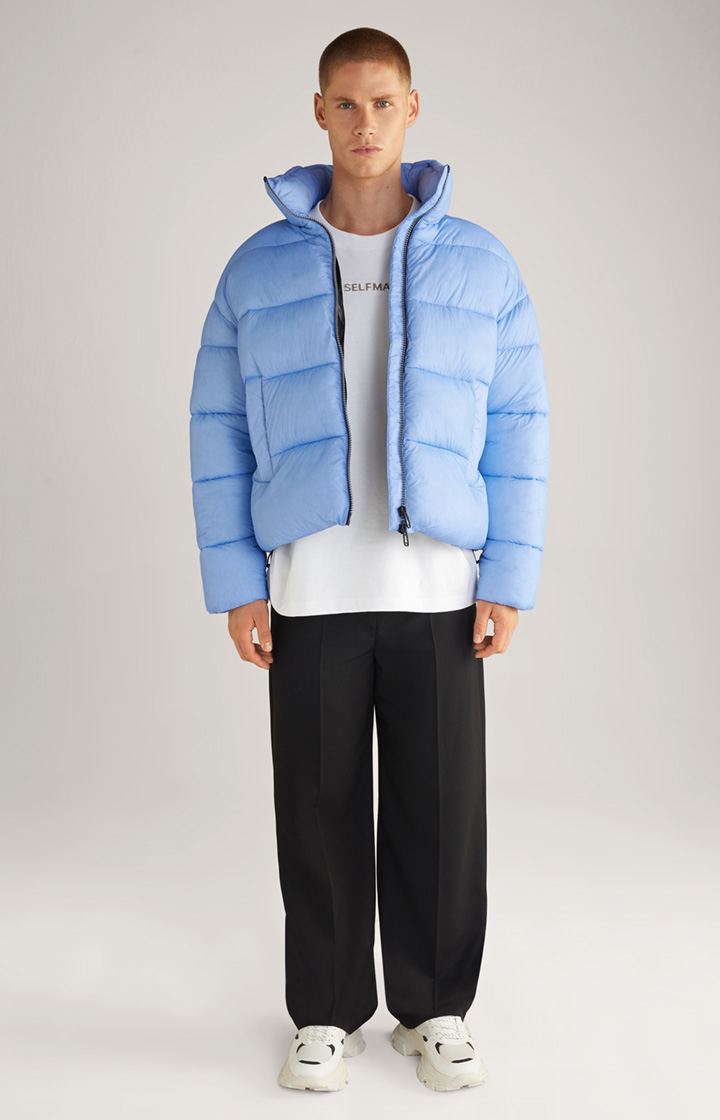 Unisex-Steppjacke in Hellblau