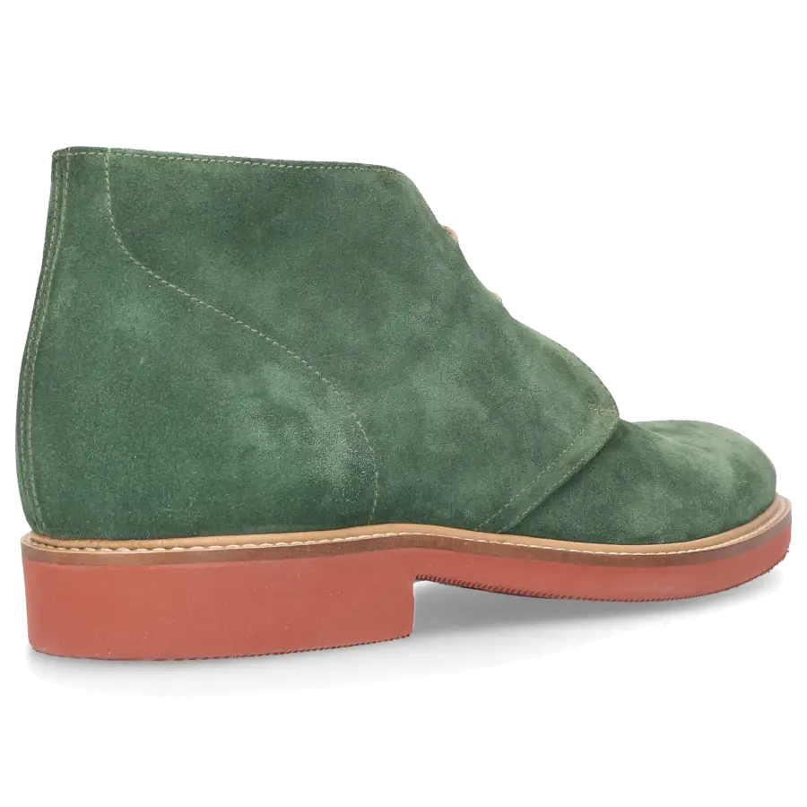 Budapester - Stiefel 51079 Veloursleder - grün