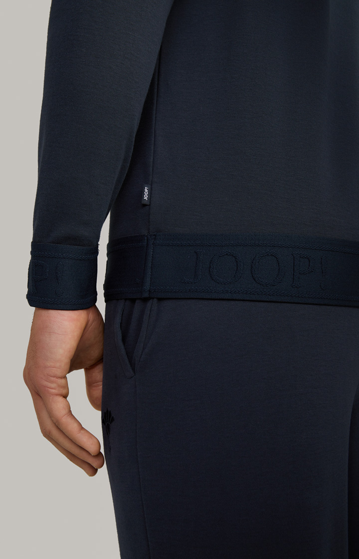 Loungewear Longsleeve in Dunkelblau