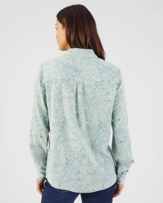 Chemisier pure viscose chaude imprimé