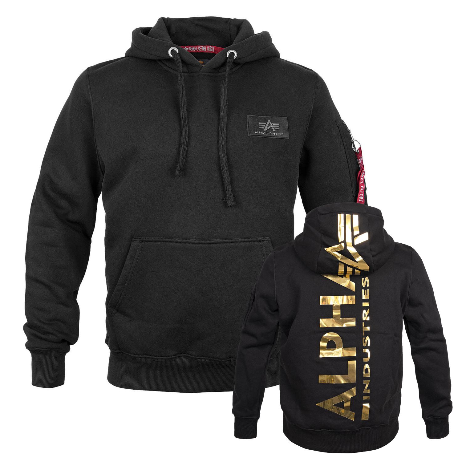 Back Print Hoody