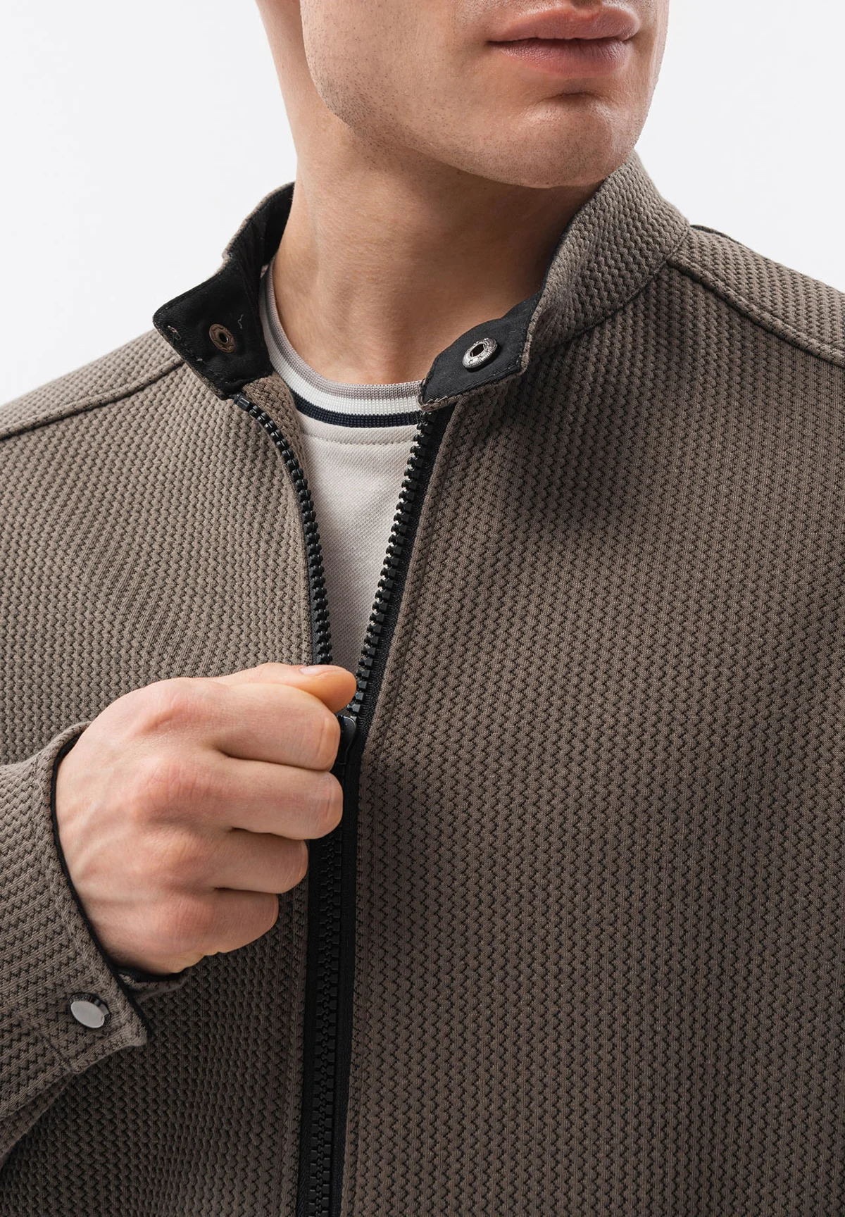 Chaqueta bomber ombré