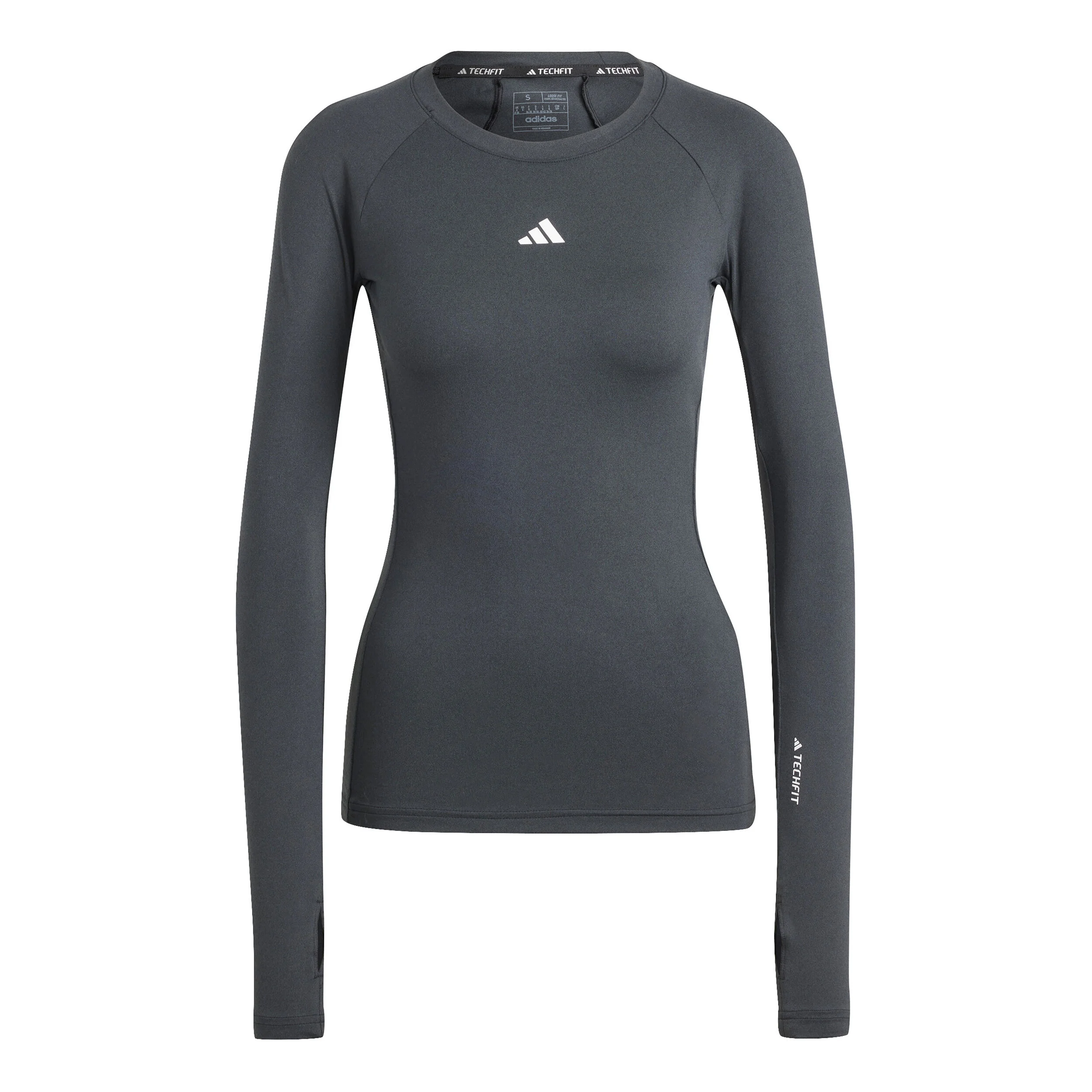 Tech-Fit Longsleeve Damen - Schwarz