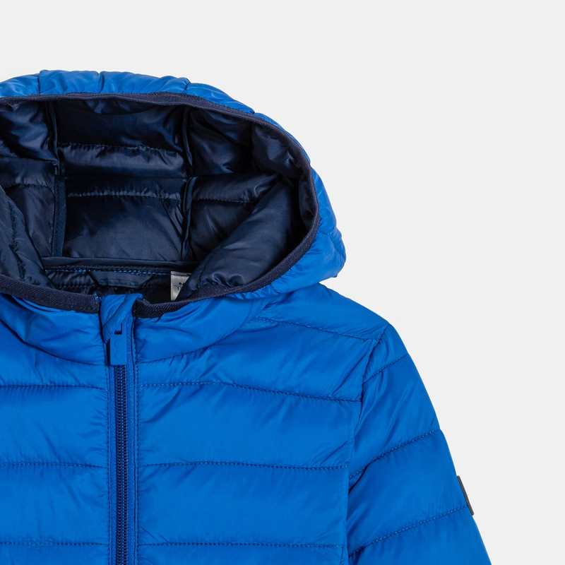 Doudoune chaude et légère bleue garçon