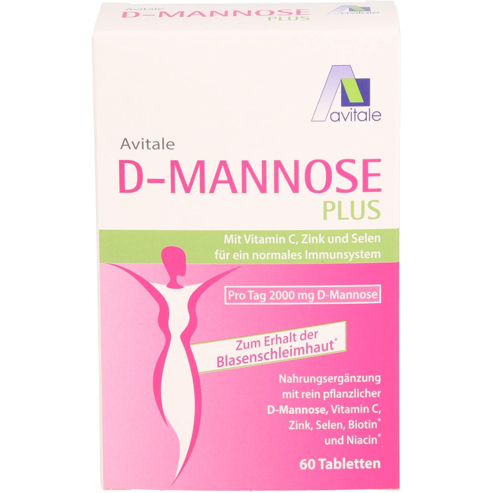 D-MANNOSE PLUS 2000 mg Tabl.m.Vit.u.Mineralstof.