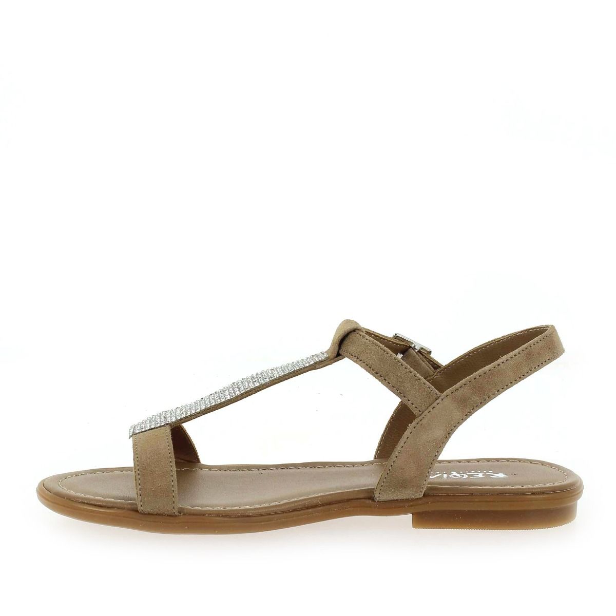 Reqins  TILSSI CUIR - Taupe