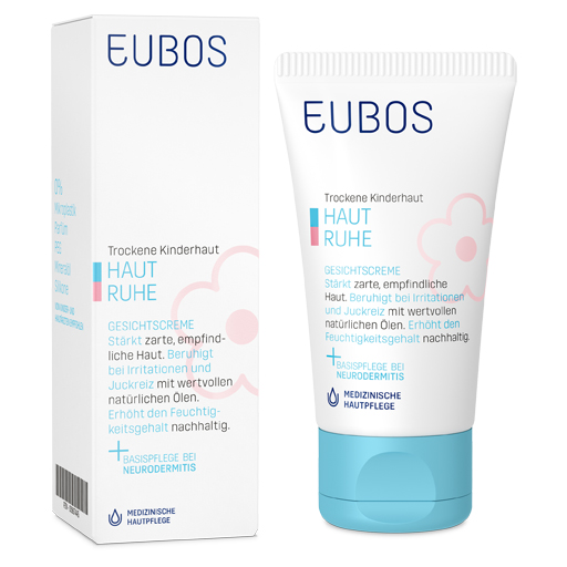 EUBOS KINDER Haut Ruhe Gesichtscreme  30 ml  Creme