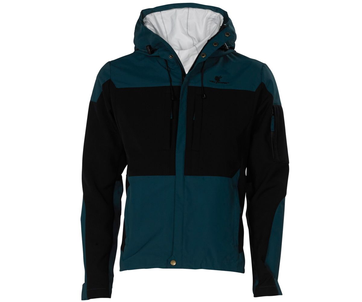 Wolf Camper Como Pacific Green Herren-Shelljacke