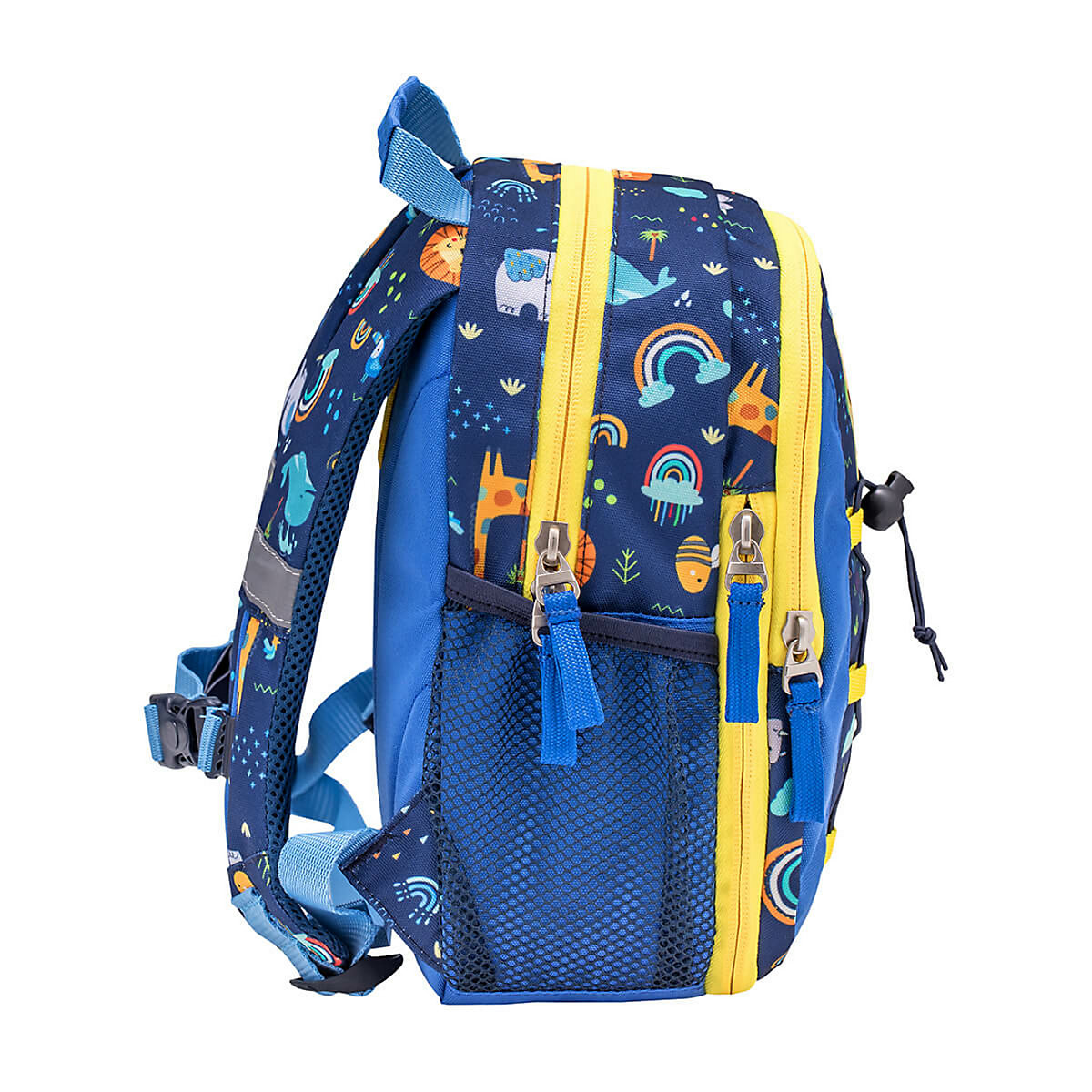 Kindergartenrucksack Mini Kiddy Kindergartenrucksack für 1-3 Jährige Kinder mit Brustgurt blau