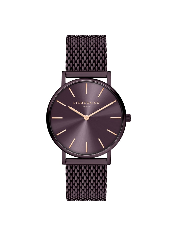 LIEBESKIND BERLIN Armbanduhr in lila günstig kaufen onesize