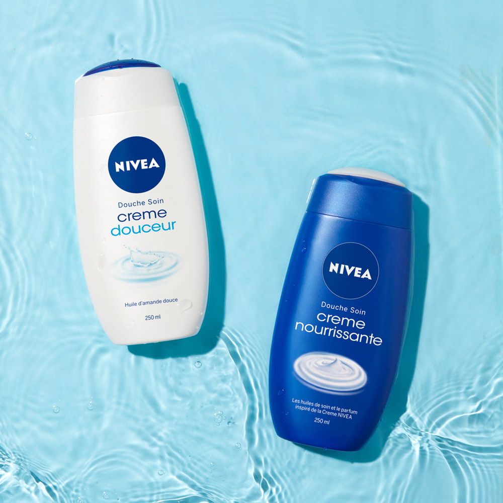 nivea Gel douche crème nourrissante Douche soin femme