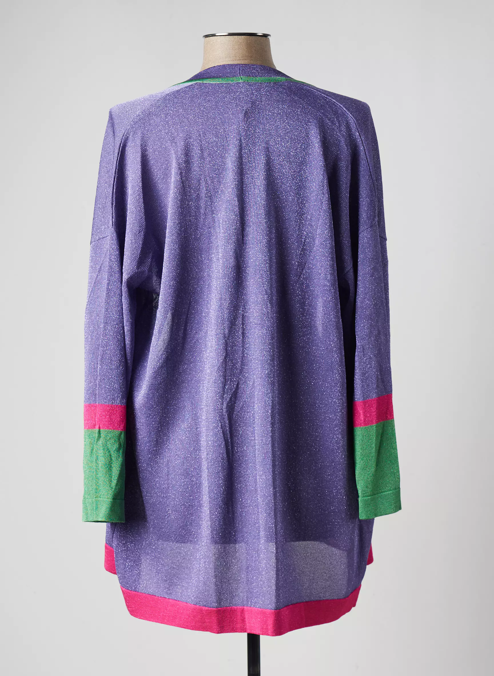 Jei S By Letizia Denaro Cardigans Femme couleur violet