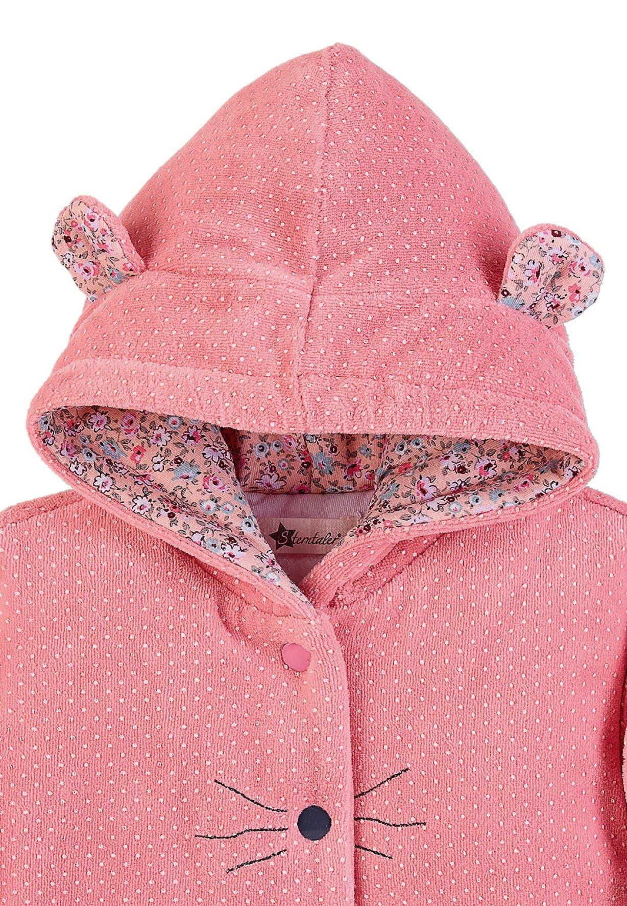 Kapuzen-Jacke Nicki Maus Mabel in Rosa, wattiert