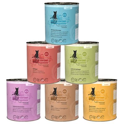 Sparpaket catz finefood 12 x 800 g