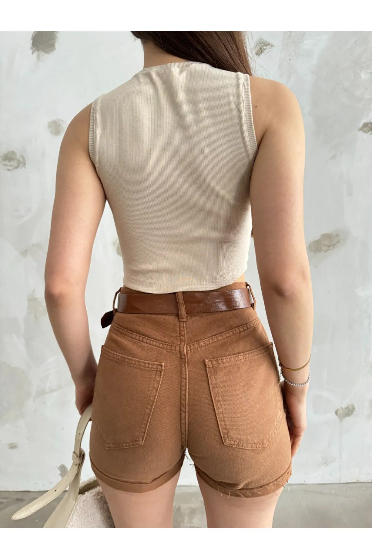 BİKELİFE  Body - Beige - Slim Fit