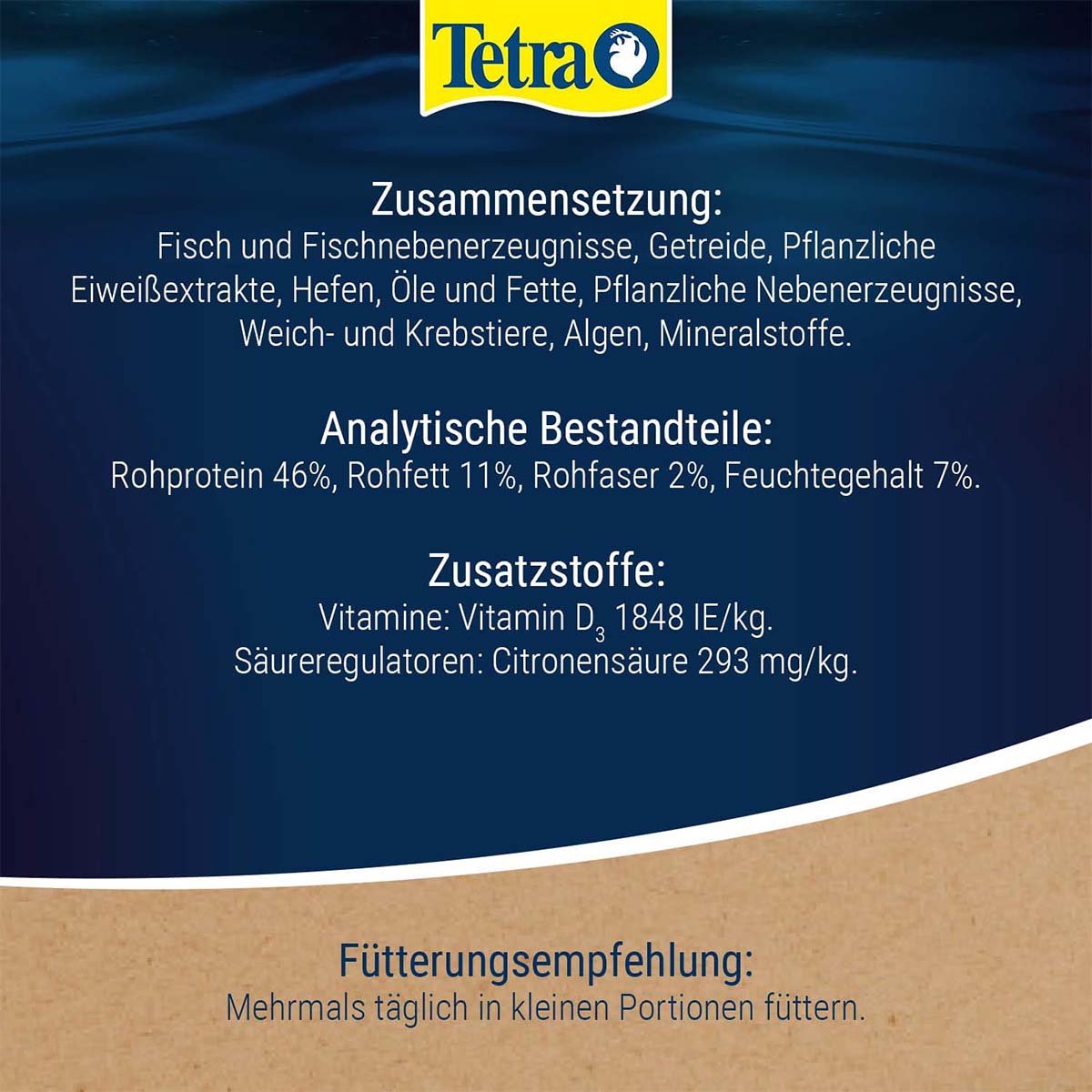 TetraMin Normalflocken Fischfutter günstig kaufen