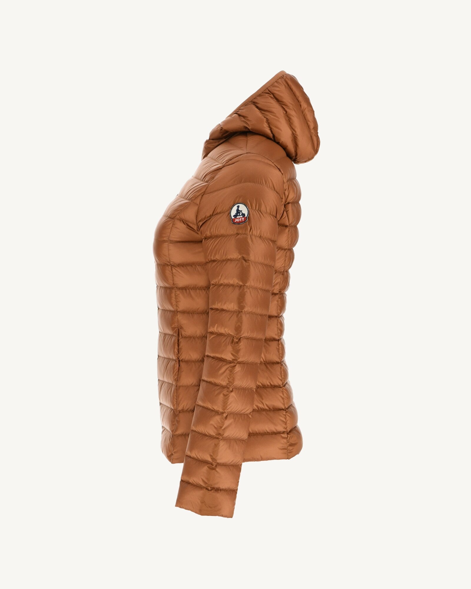 Doudoune légère à capuche Caramel Cloe