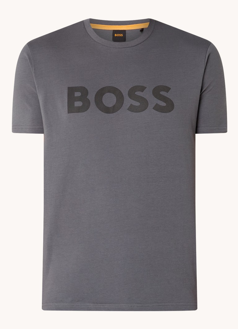 Koszulka HUGO BOSS Thinking z nadrukowanym logo