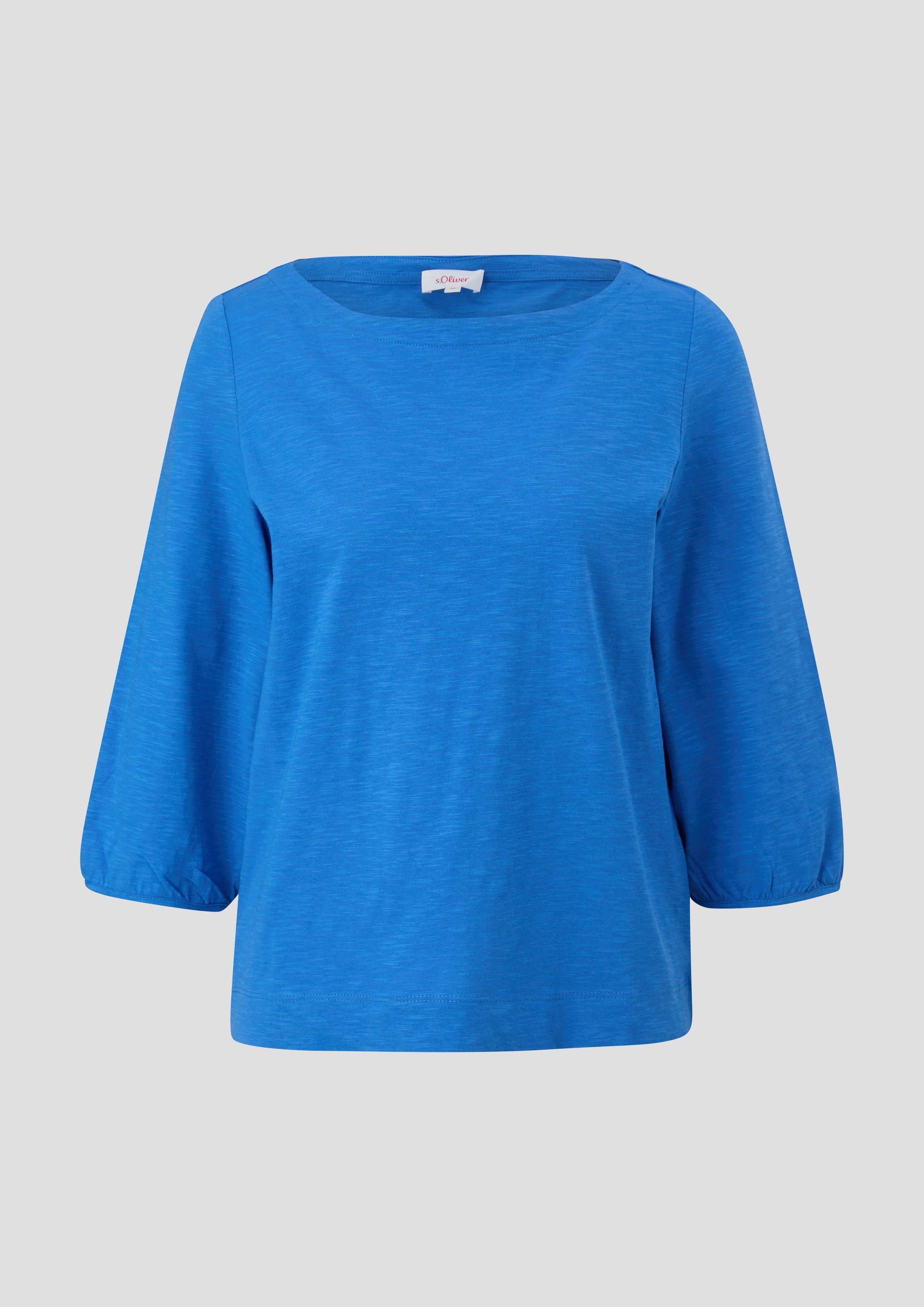Baumwollshirt mit Puffärmeln  2145857-5531
