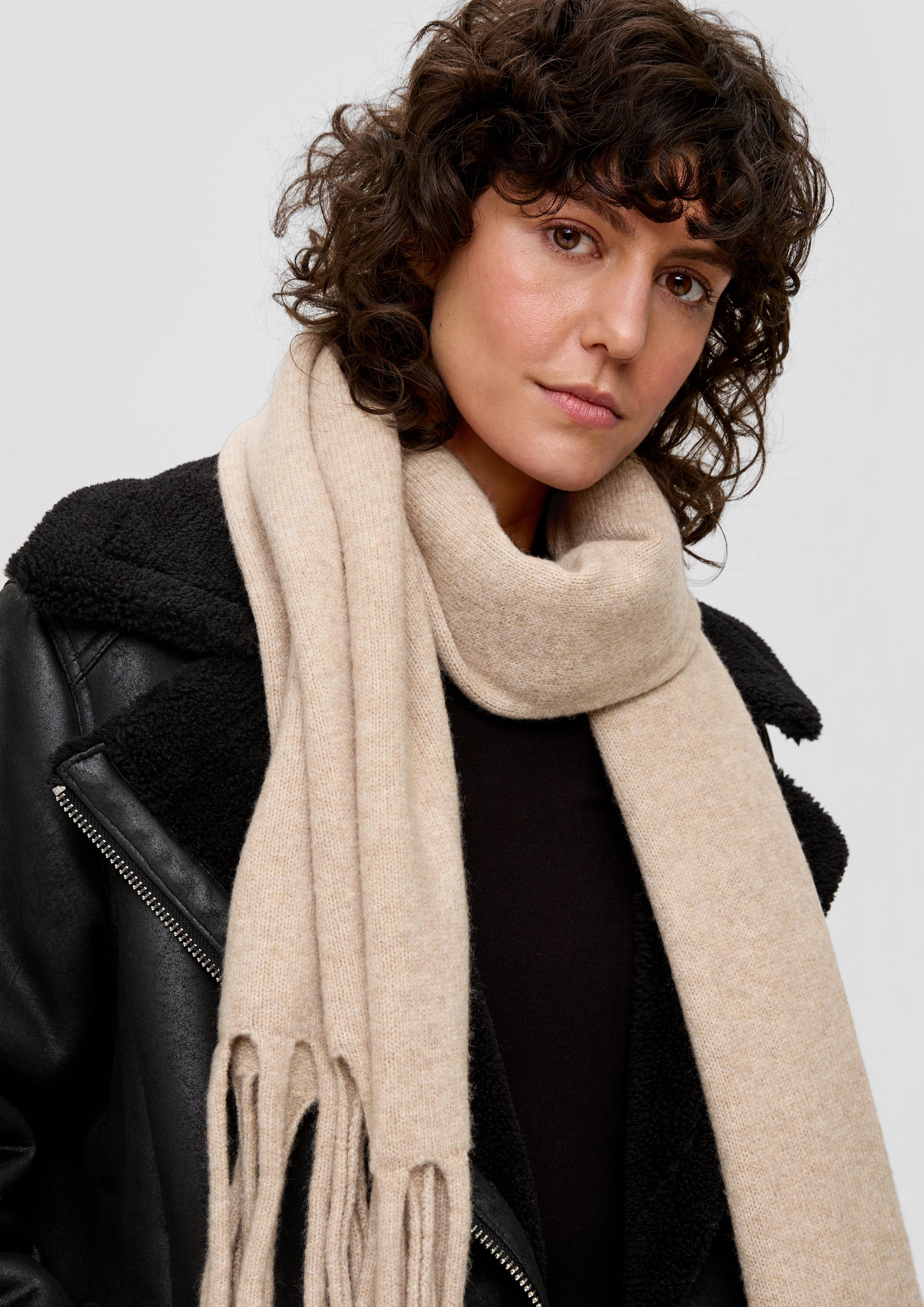 Strickschal aus Baumwollmix  2137859-82W2