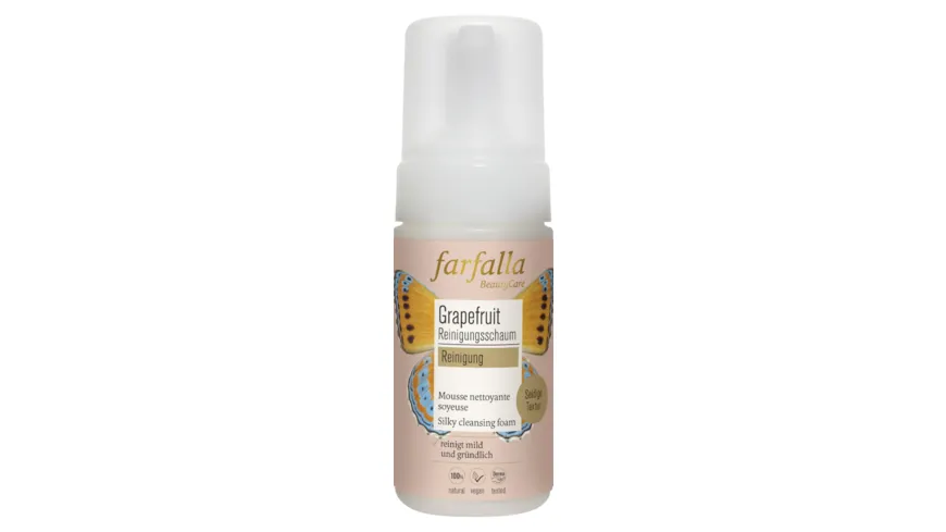 Farfalla Grapefruit Seidiger Reinigungsschaum 120 ml