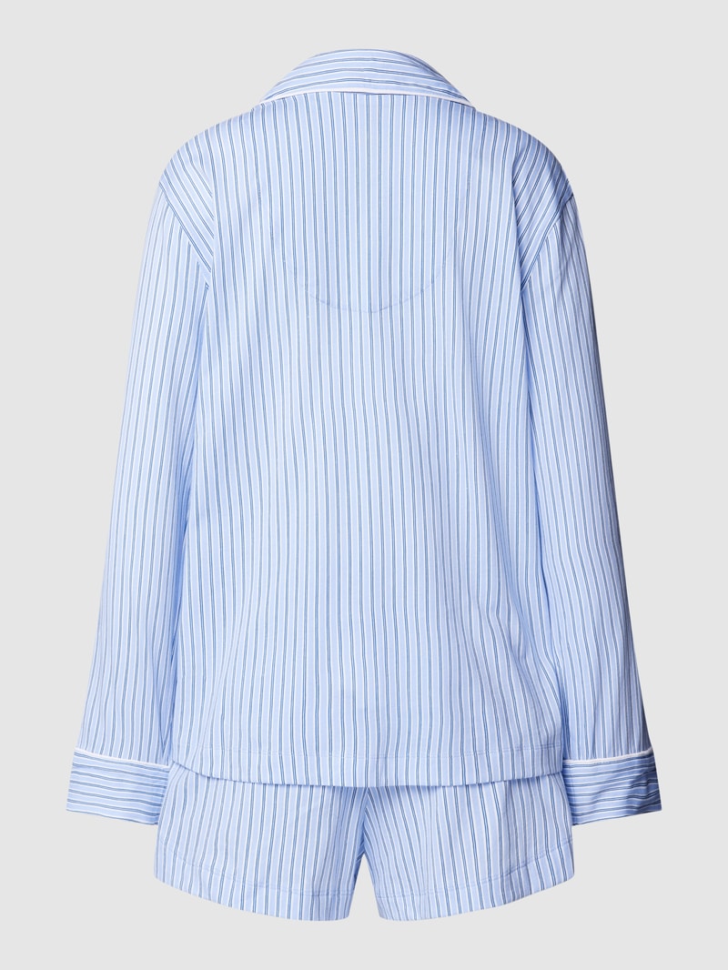 Pyjama mit Streifenmuster in bleu