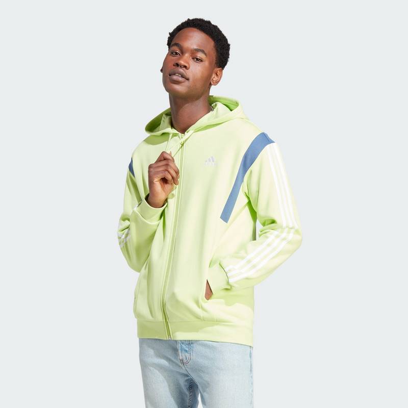 adidas Colourblock Kapuzenjacke Sweatjacke Herren
