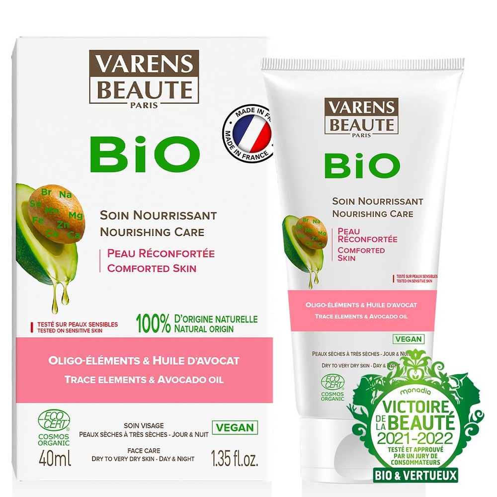 Varens beauté Soin Nourrissant BIO Peau Reconfortée