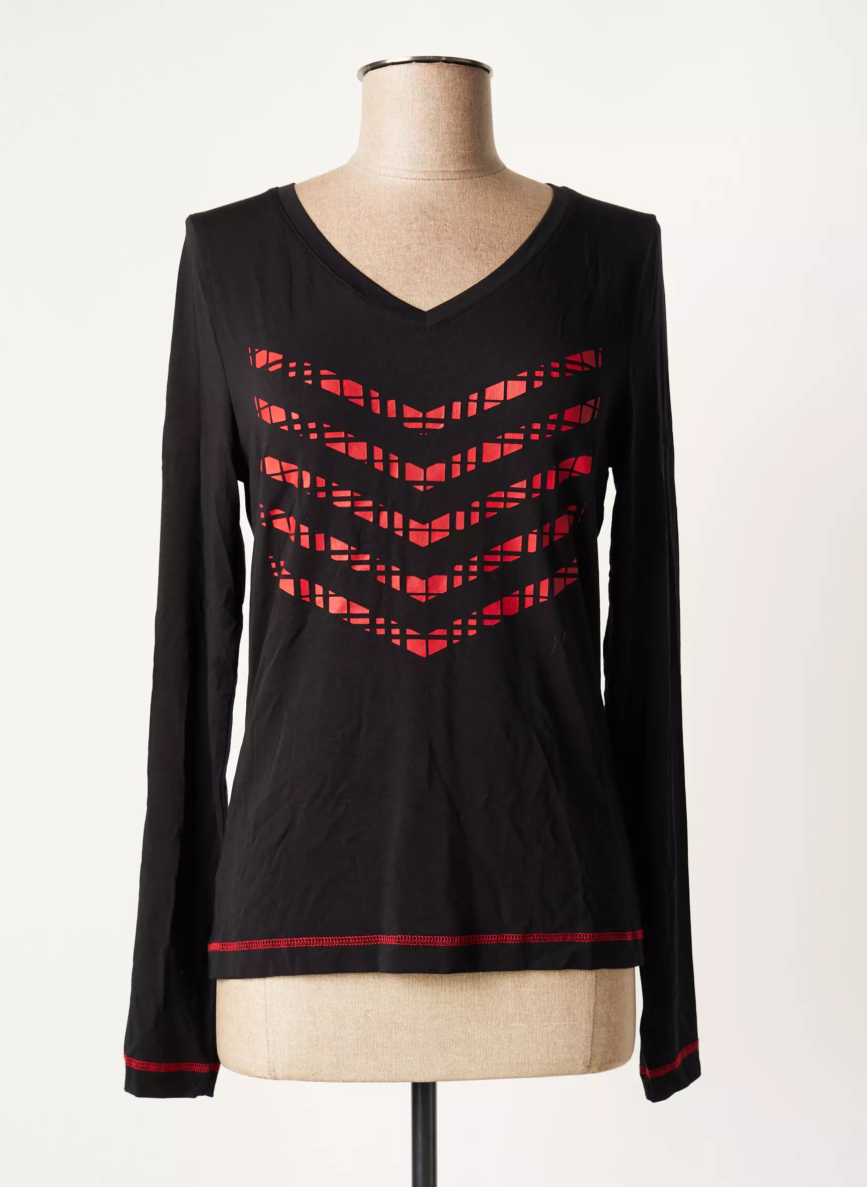 Hbt Tshirts Femme couleur noir