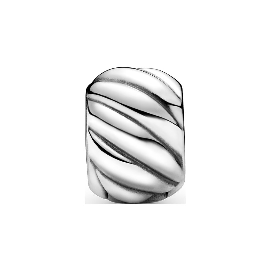 Pandora Charm Moments Polierter Gefiederter Clip