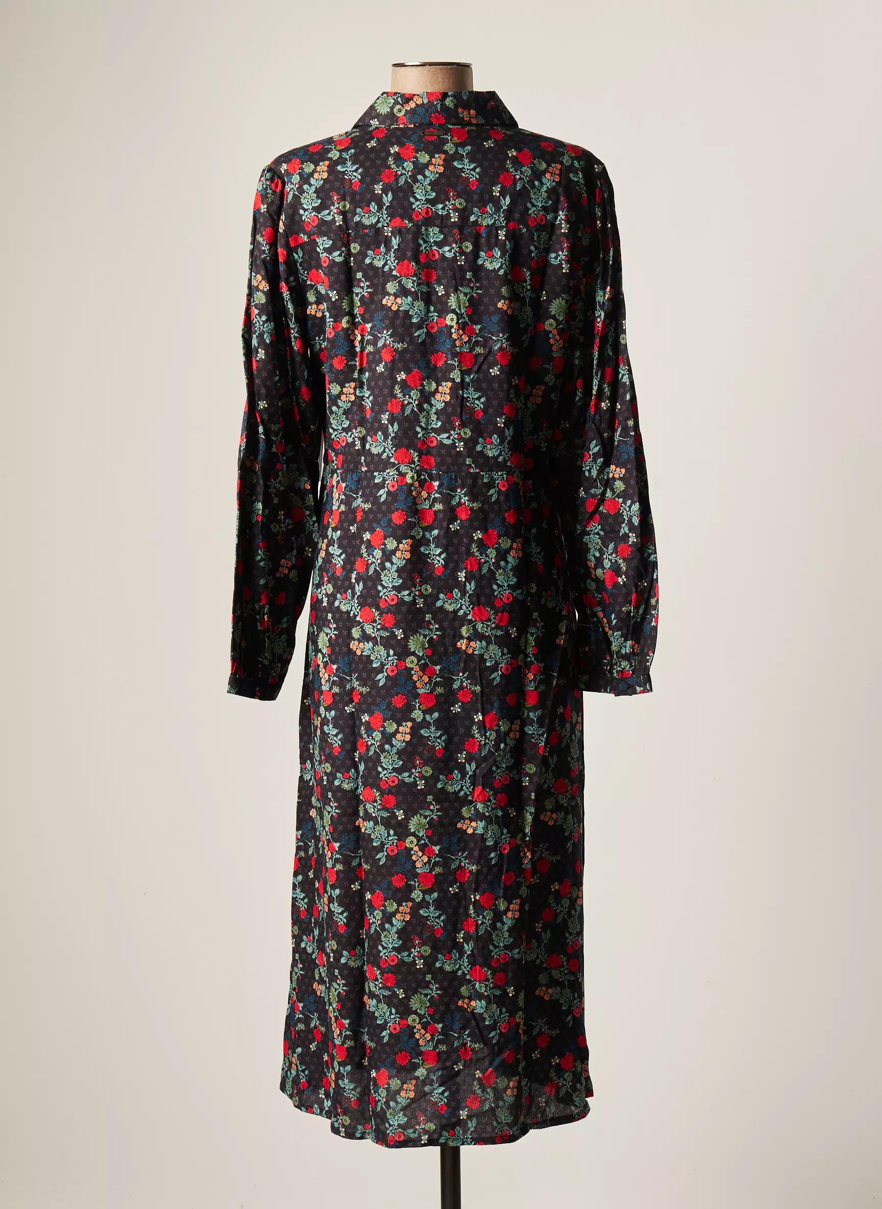 Agathe   Louise Robes Mi Longues Femme couleur bleu