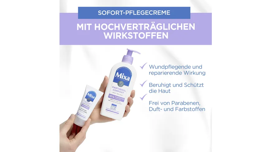 Mixa Panthenol Comfort Sofort-Pflegecreme 50 ml