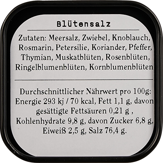 Van den Berg Blütensalz 70g
