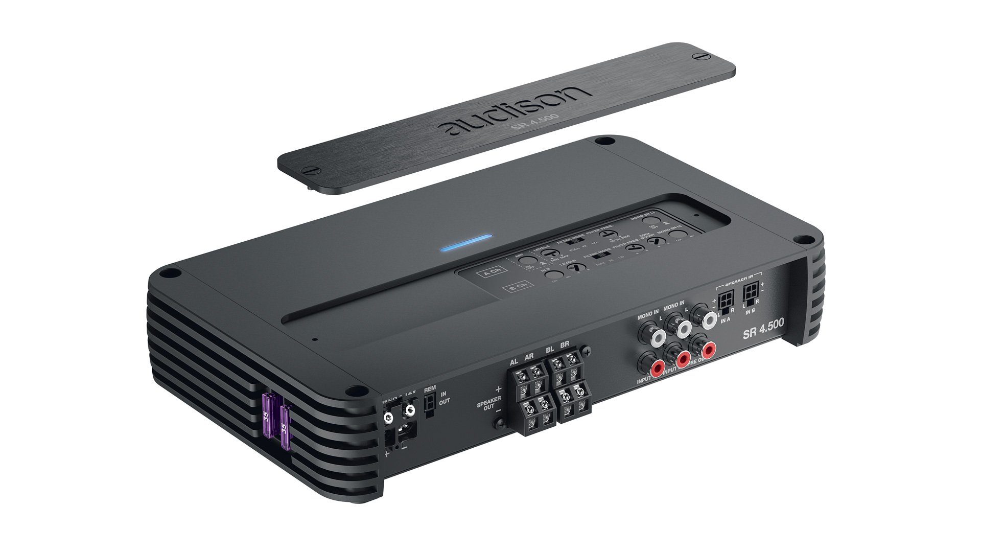 Audison SR 4.500 4-Kanal Endstufe Verstärker (Anzahl Kanäle: 4-Kanal)
