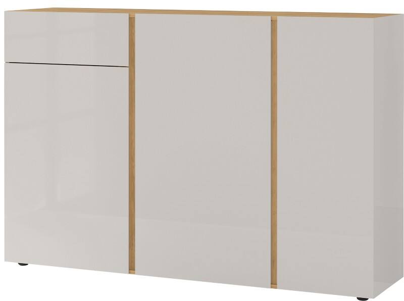 GERMANIA 2529-575 GW-MESA Sideboard Melamin 1.520 x 430 x 1.030 mm Eiche Beige, Hellbraun
