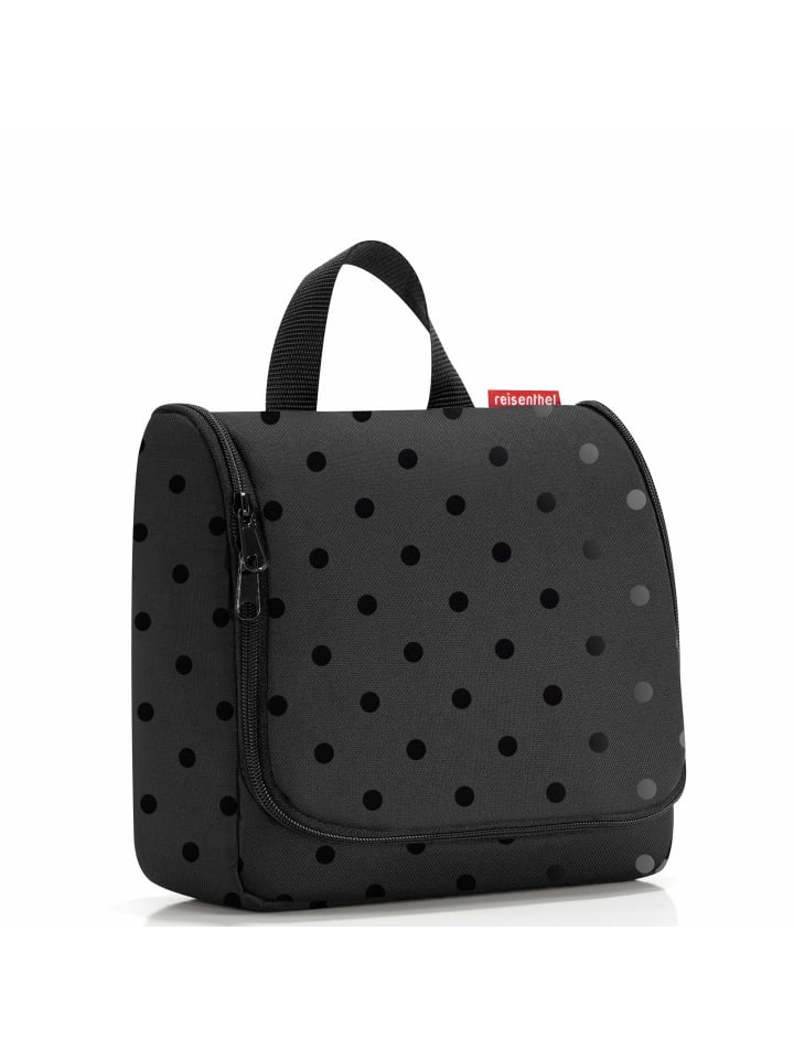 Reisenthel cosmetics toiletbag - Kulturbeutel 20 cm (glossy dots black) in glossy dots black günstig kaufen onesize