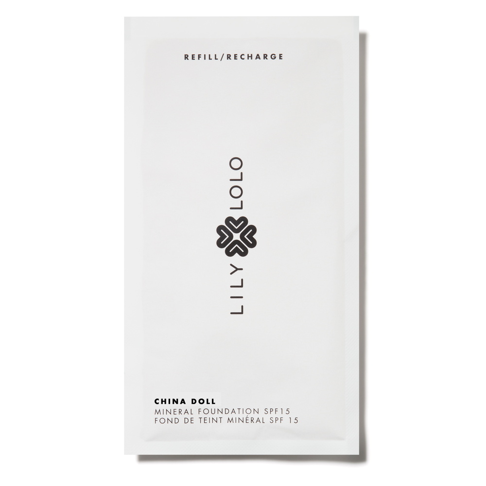 lily lolo Fond de teint minéral SPF 15 - China Doll - Refill 10g Fond de teint