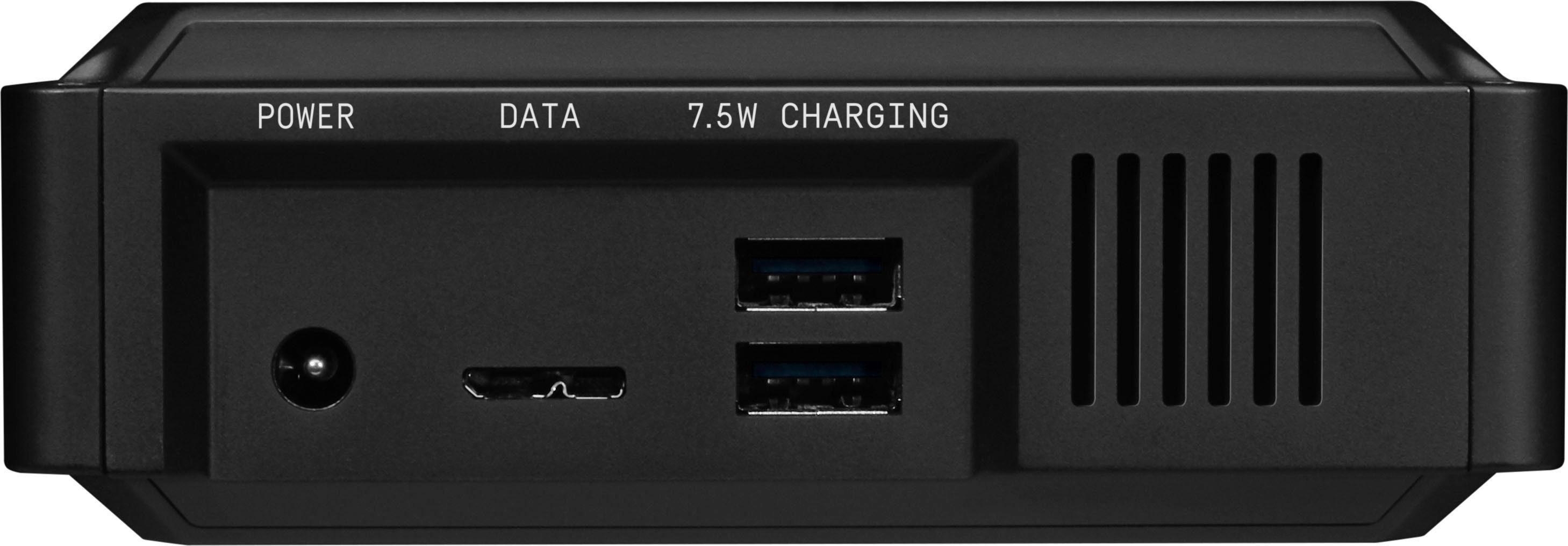 WD_Black D10 Game Drive externe Gaming-Festplatte (8 TB) 3,5