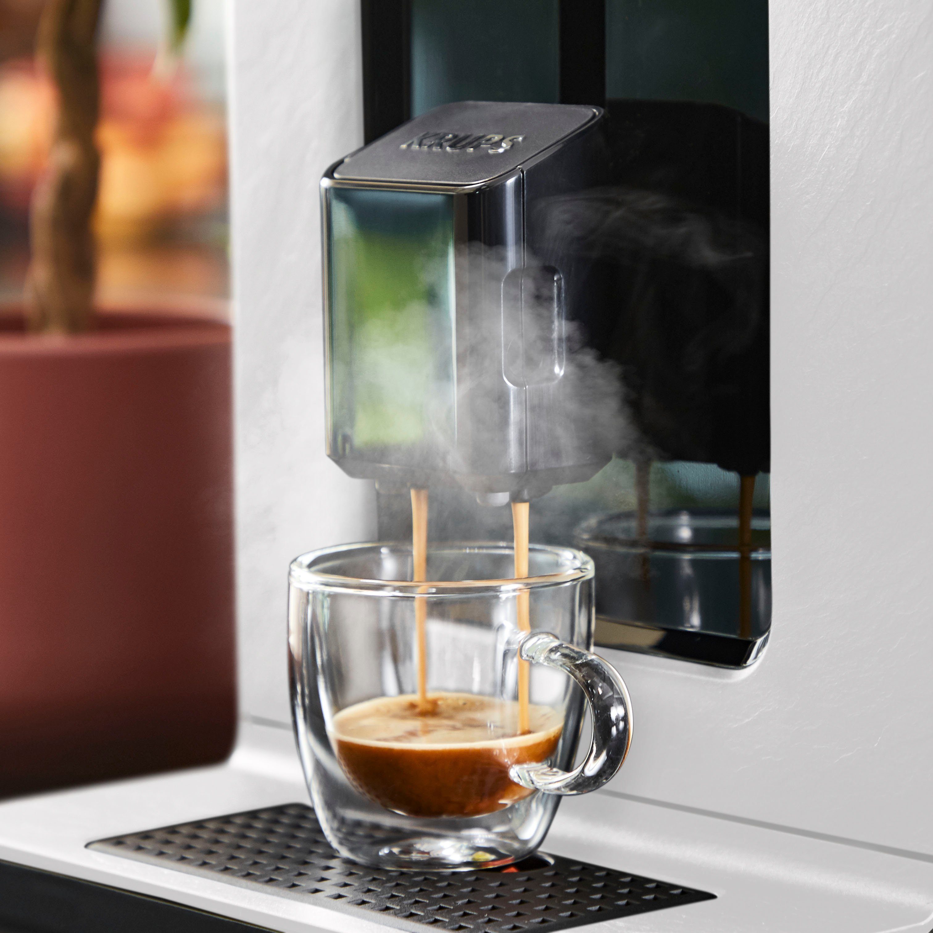 Krups Kaffeevollautomat EA897A Evidence ECOdesign, ökologisch, Touch-Steuerung